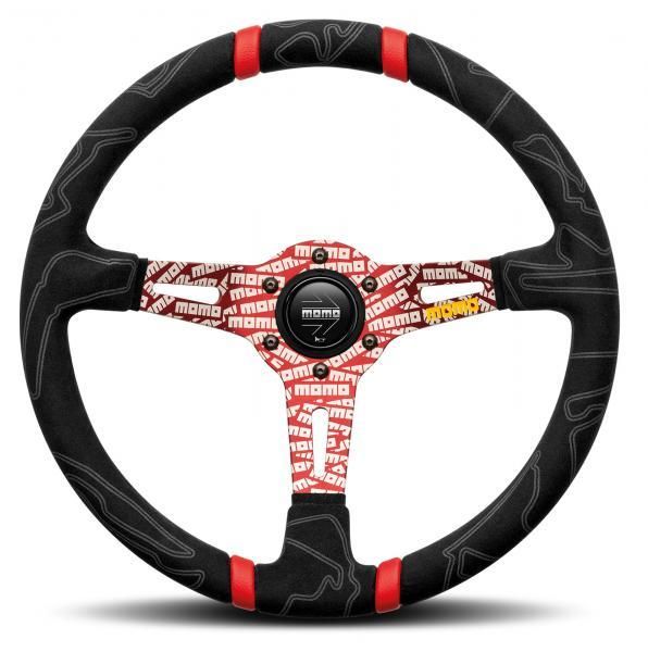 Momo Volante Ultra nero/rosso 350 mm