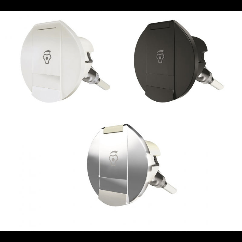 Plastimo Nicchia Nera Tonda con Miscelatore 67544