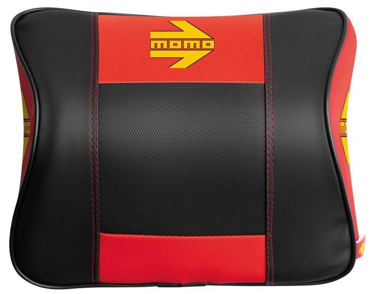 Momo Supporto collo Comfort nero/rosso