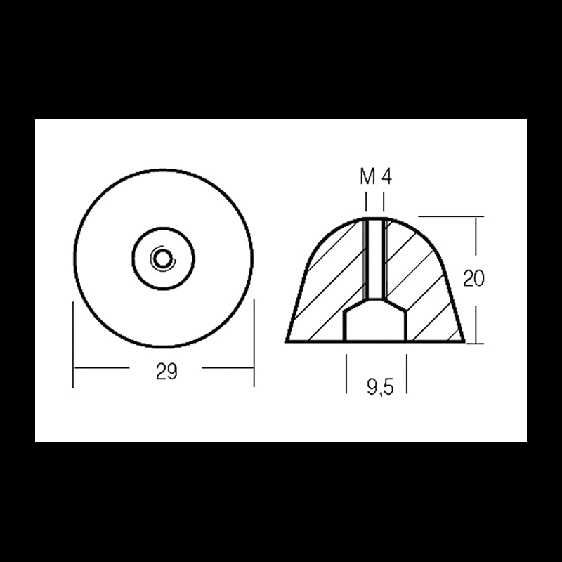 Tecnoseal Ogiva Per Bow Thrust 00731
