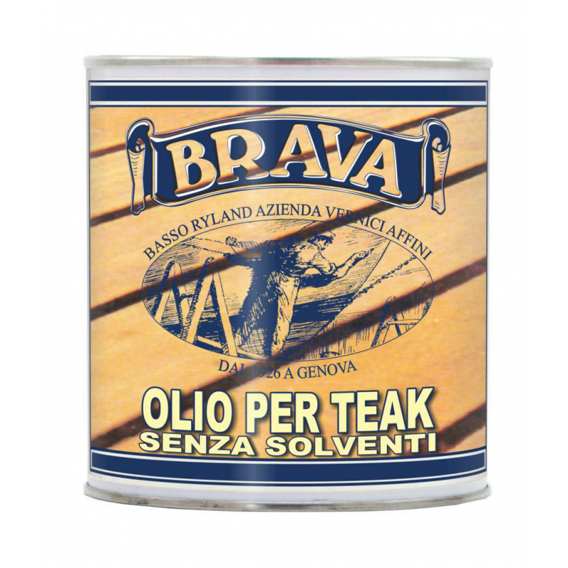 Brava Olio Per Teak All Acqua Lt 0, 75 OLTS7