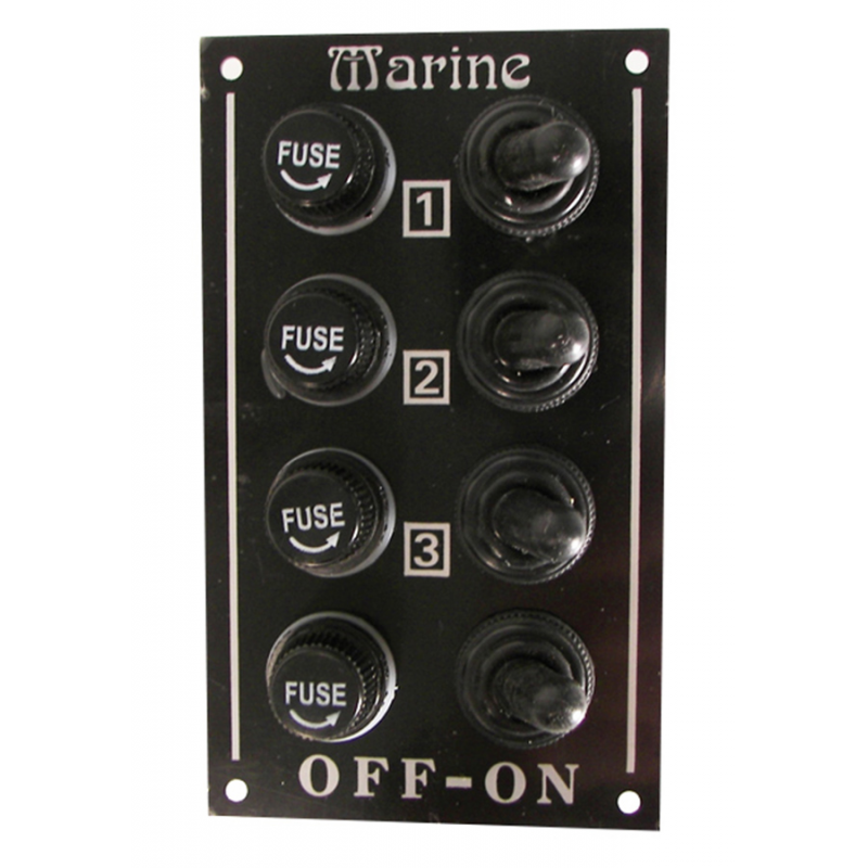 Marine Town Nautica Schalttafel mit 4 Schaltern 8734202A