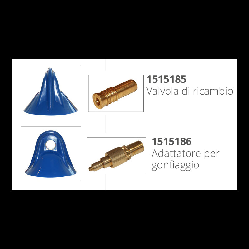 Majoni Plastics BV Fender M1 Diameter mm 120X450 208 WHITE/BLUE