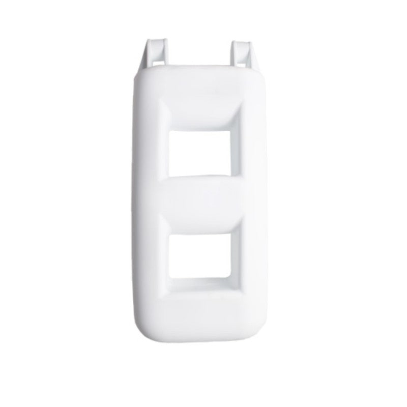 Majoni Plastics B.V. Parabordo a Scaletta a 2 Gradini 1291 WHITE