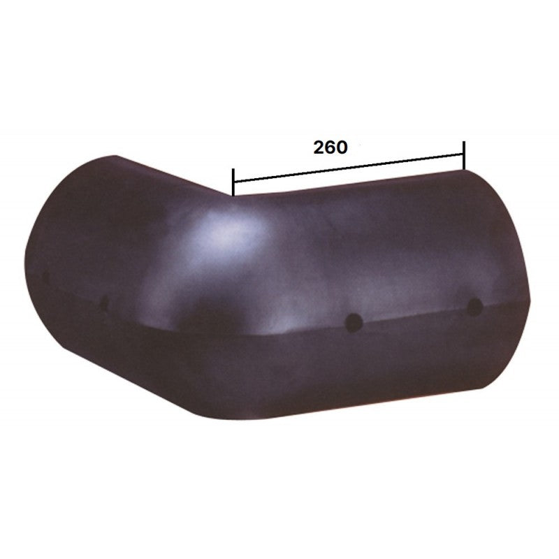 Guardabarros de esquina negro Bao Long resistente a rayos UV, aceite, diésel y productos químicos BL-705 NEGRO
