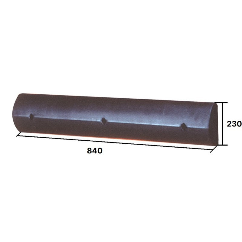 Bao Long Parabordo Nero Resistente Ai Raggi Uv, Olio, Gasolio e Prodotti Chimici BL-805 BLACK