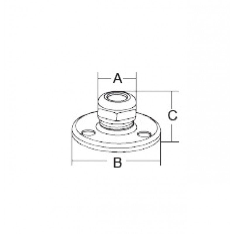 Marine Town Nautica Passacavo Inox 316 mm 22 9303825