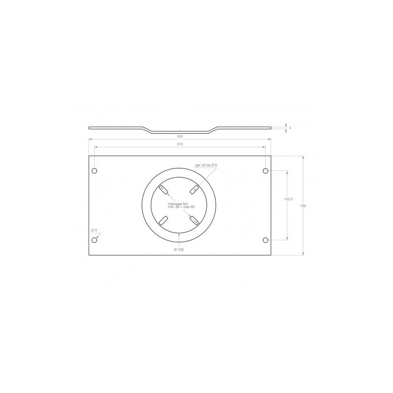 Barka Stützplan mm 330X180 00101