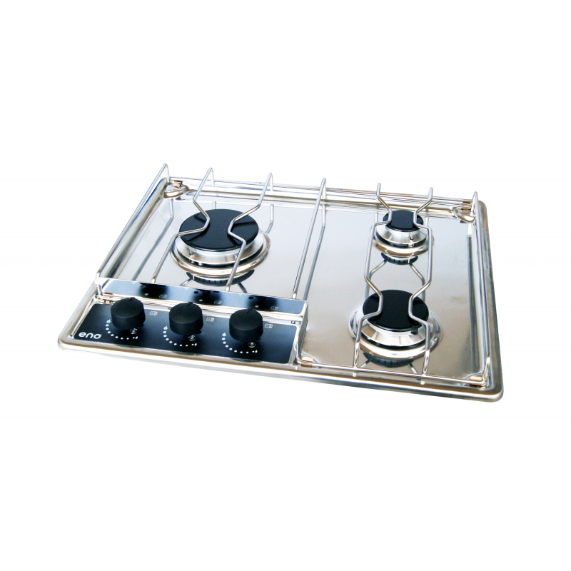 Placa de cocina de tres fuegos Eno Kos 433040010785