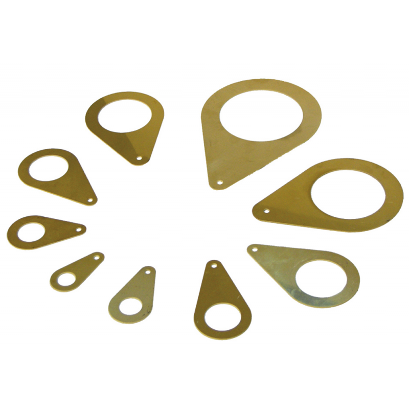 FNI Erdungsplatte Messing 3/8 A18 B 5,8