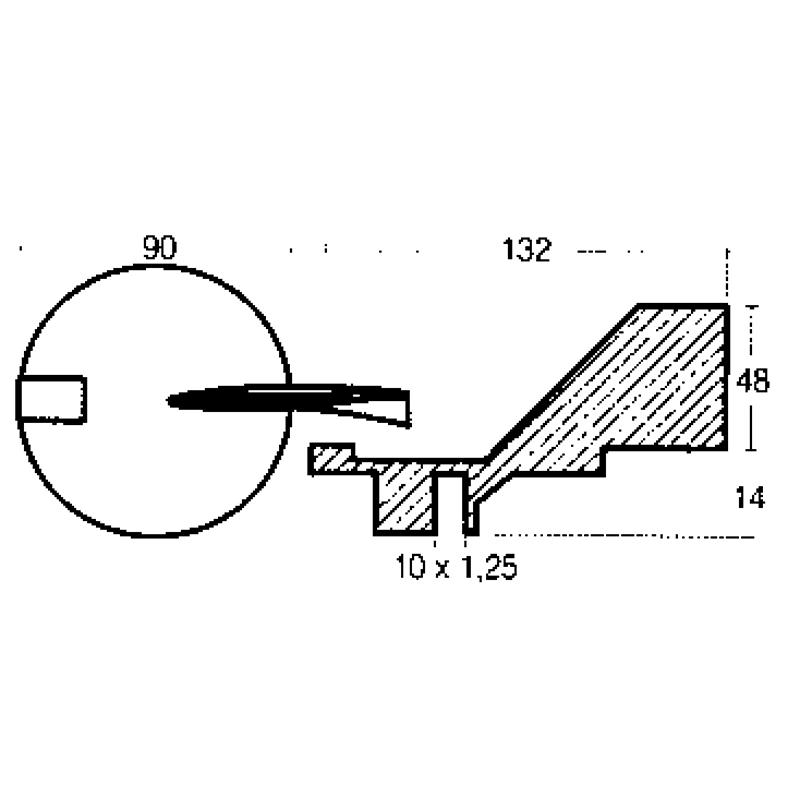 Enrico Polipodio Fin 50/100 PS 4T YA037 Anoden Yamaha - Mariner