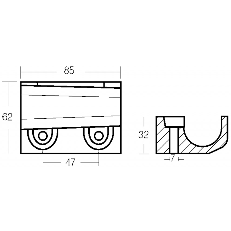 Tecnoseal Placca Per Motori 40-50 Hp 01131