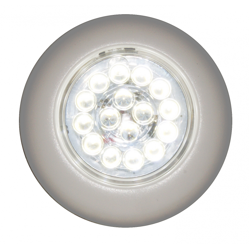 Lámpara de techo AAA de 16 LED con activación táctil 00164-WH