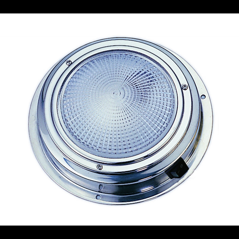 A.A.A. Plafoniera Inox a Led Diametro mm 110X35H 00532-SLD