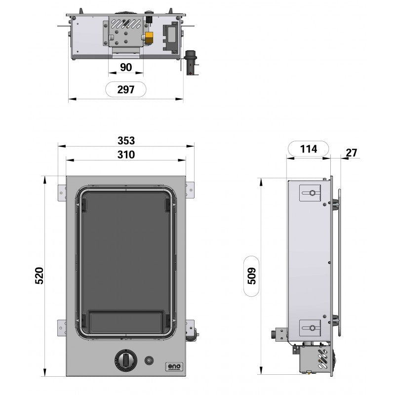 Eno Piano ad Incasso Tribu Reversibile 533581010785