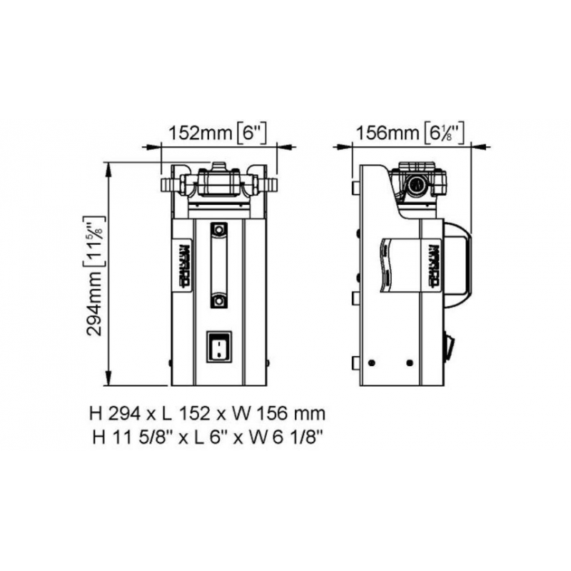 Marco Up12-Lock Zahnradpumpe 12 Volt 164 324 12