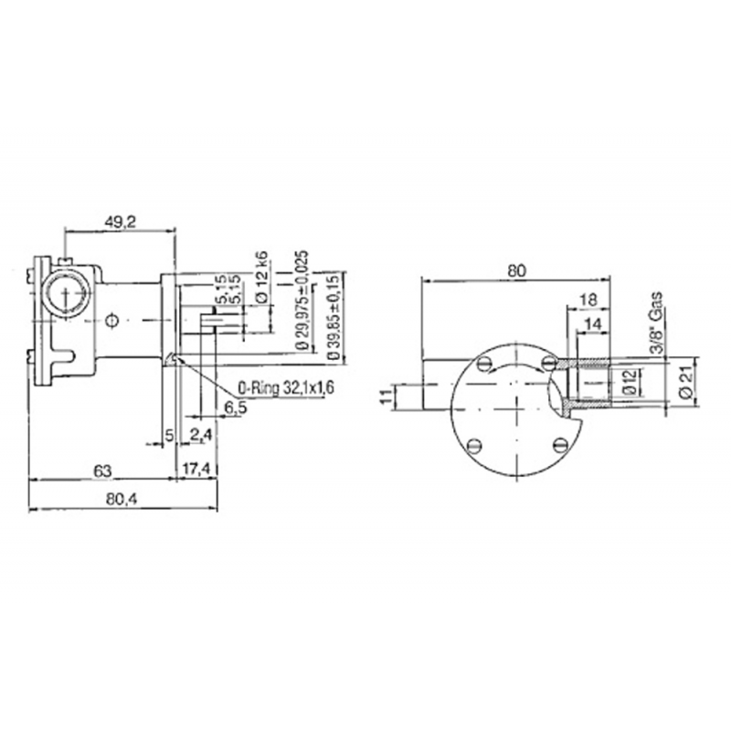 Impulsor de refrigeración del motor Still Autocebante Bomba St114 2022