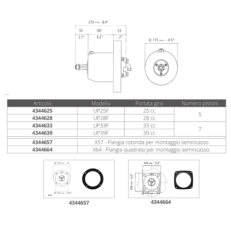 Ultraflex Pompa Up28F 42459R