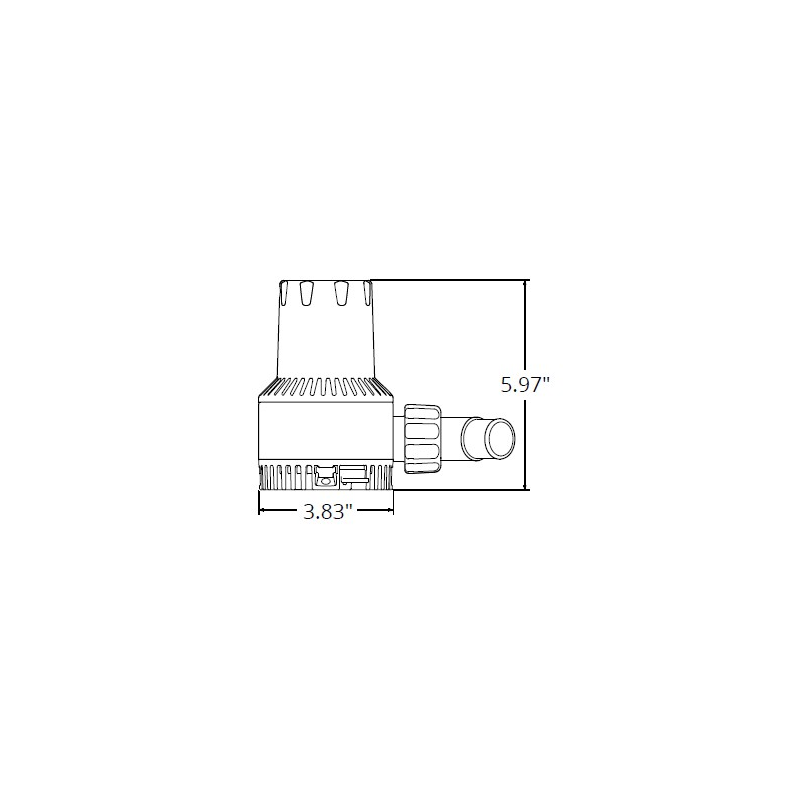 Attwood Pompa Sentina Heavy Duty Hd 2000 12 Volt
