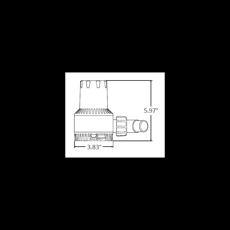 Attwood Pompa Sentina Heavy Duty Hd 2000 24 V ATT-4770-4