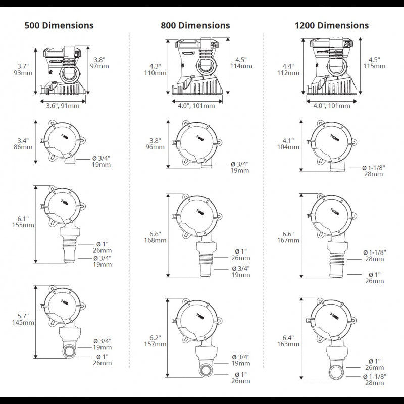 Attwood Service Kit Pompe Tsunami 500/800 ATT-AK5605-7