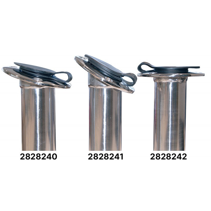 FNI - Soporte de varilla de acero inoxidable en ángulo de 15 grados 03472615B