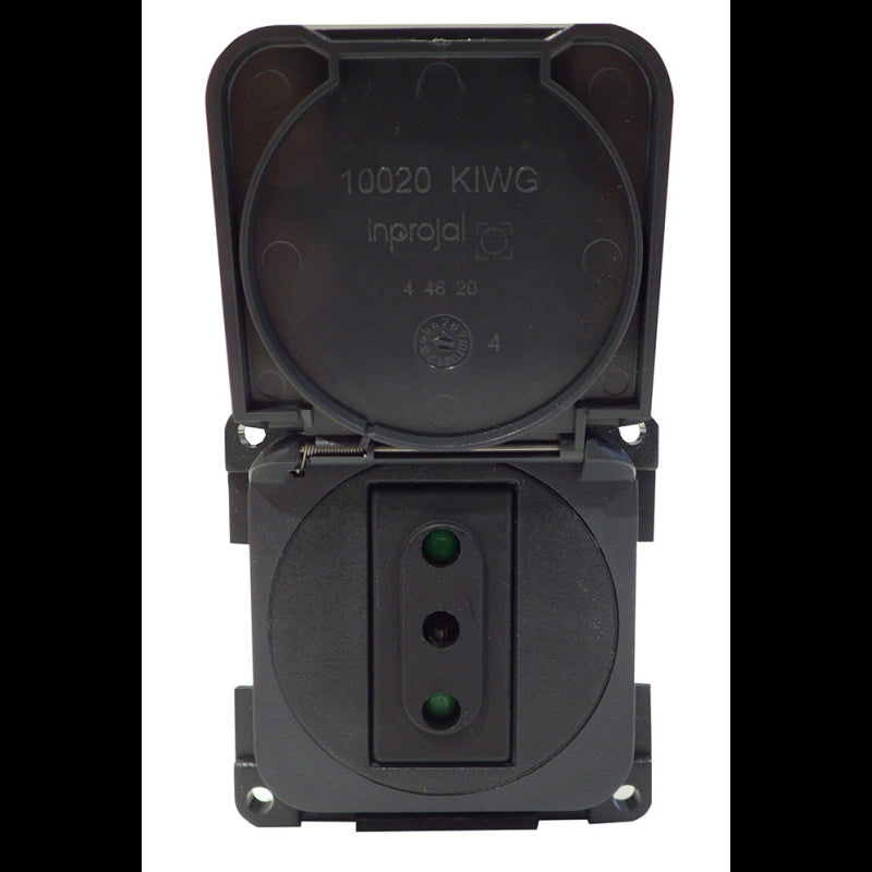 Cbe 230V Italian Socket with Cover 270392