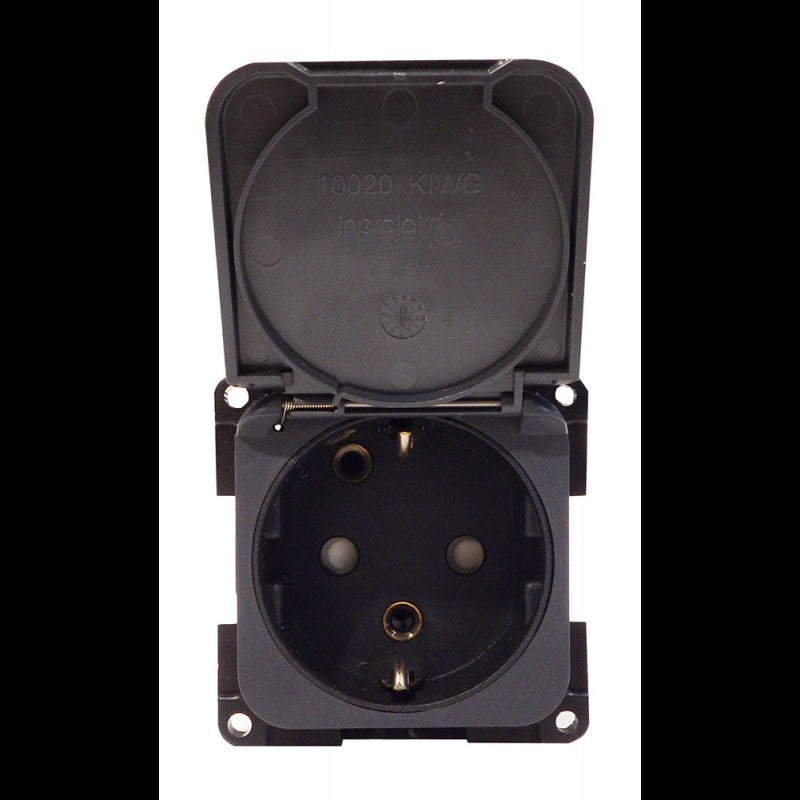 Cbe 230 V Schuko-Steckdose mit Abdeckung 270362