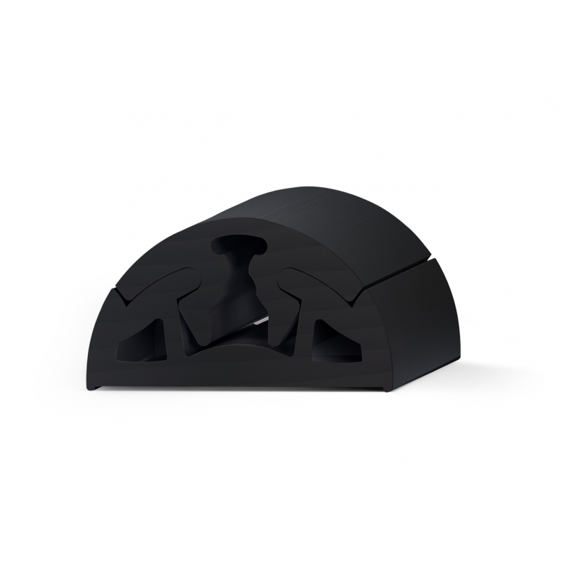 Tessilmare Profilo Bino 40 Nero Mt 2 BINO 40 NERO MT.2