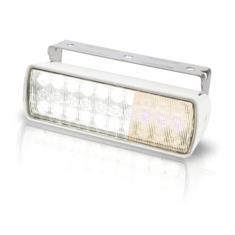 Hella Marine Sea Hawk Proiettore Xl Led Bianco/Bianco Caldo nautica 2LT 980 950-091