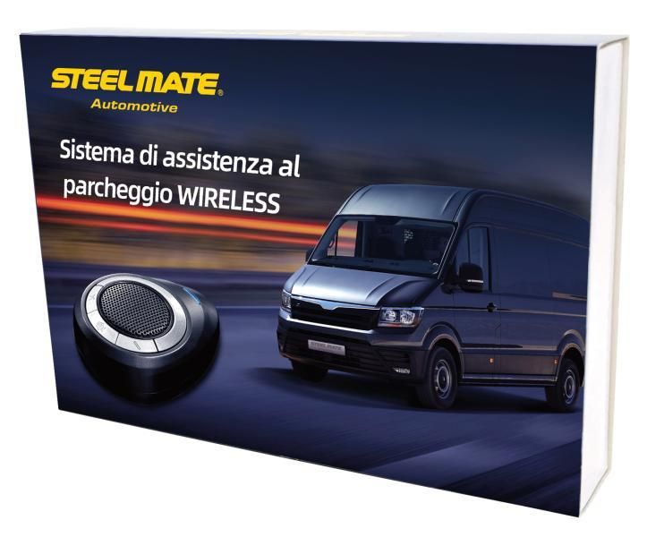 Steelmate Kit 4 sensori di parcheggio posteriori wireless