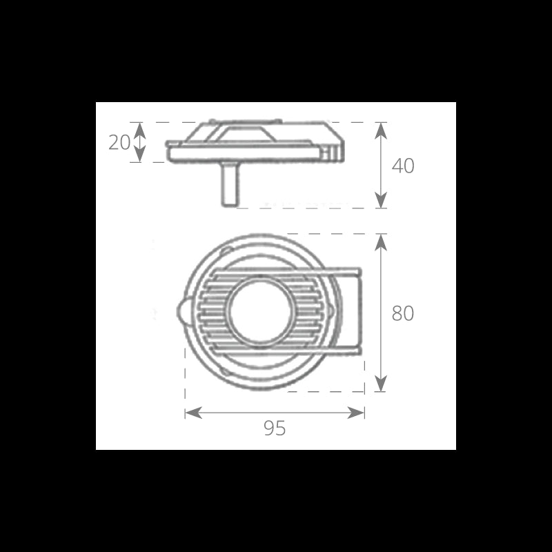 Lofrans Aufwärtsknopf 600011