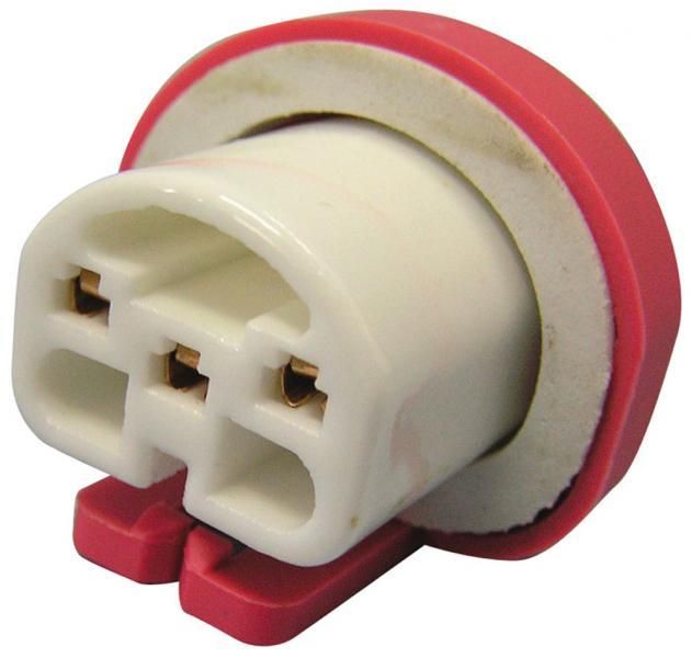 Conector de anillo cerámico para lámparas 9004/9007, salida recta