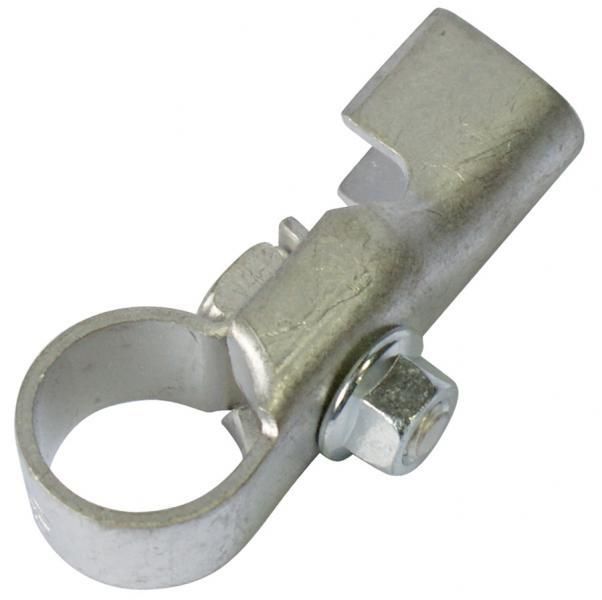 Ring Terminale batteria semplice bronzo polo positivo cavo 25-40 mm blister