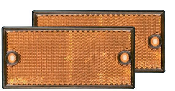 Gelber Seitenreflektorring