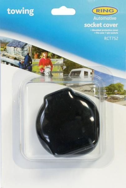 Ring Copri presa gancio traino nera