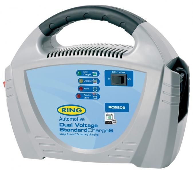 Ring Caricabatteria portatile Fai da te 6/12V 6 Amp