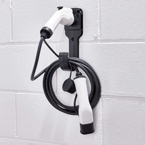Ring Gancio da parete con portaspina per cavo auto elettriche (connettore tipo 1