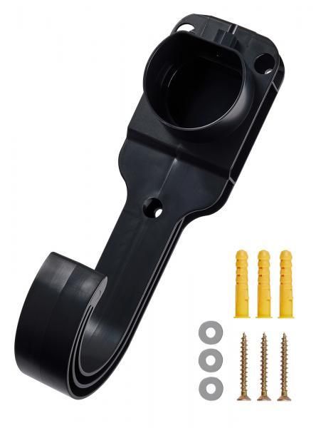 Ring Gancio da parete con portaspina per cavo auto elettriche (connettore tipo 2