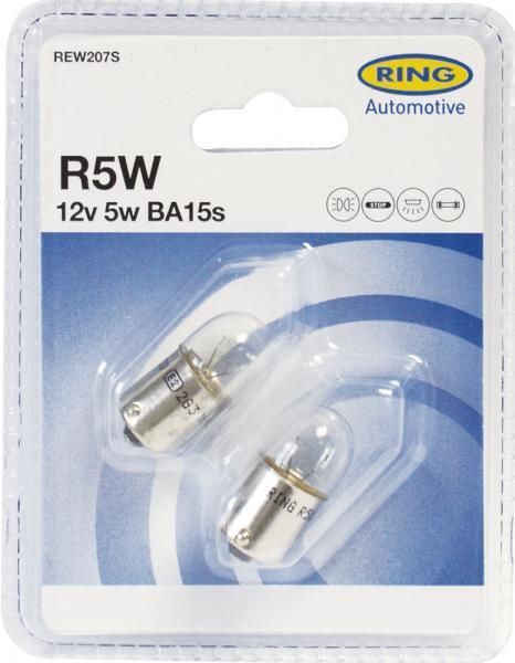 Ringbirnen 12V 5W R5W