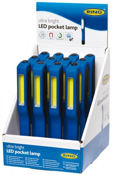 Ring Lampada tascabile ultra luminosa COB LED