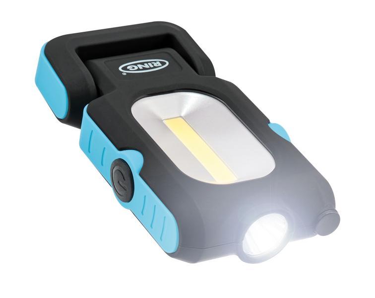 Ring Mini lampada led con torcia
