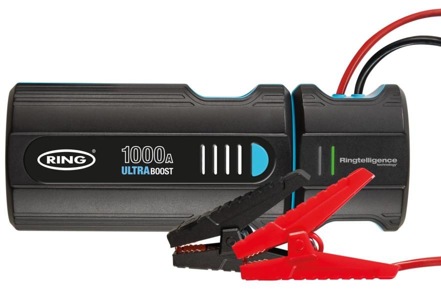 Arrancador de litio Ring Ring Ultra Boost de 12 V y 1000 Ah