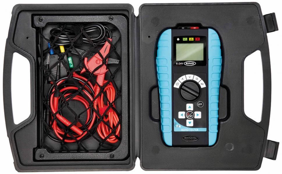 Ring Tester professionale multifunzione batterie 6/12/24V