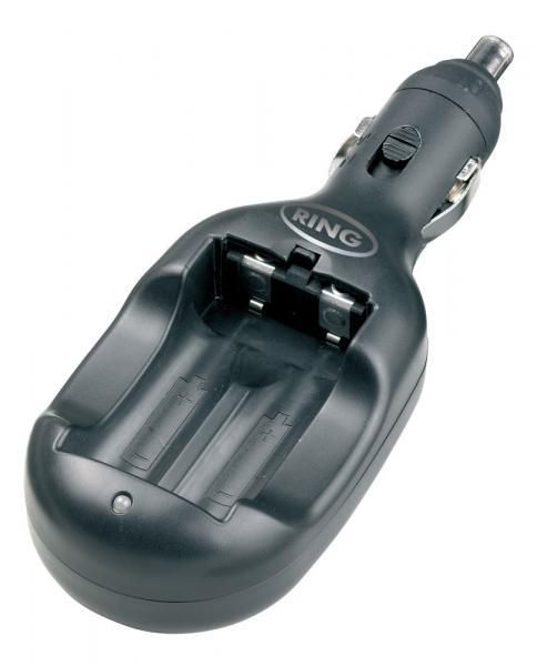 Ring Ring Charger for AA and AAA Batteries from a Cigarette Lighter Socket