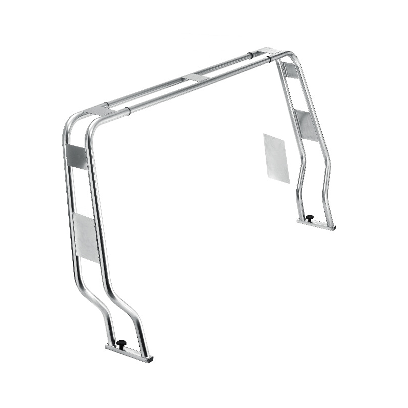 Barra antivuelco plegable FNI de goma, diámetro 40 mm, 1602