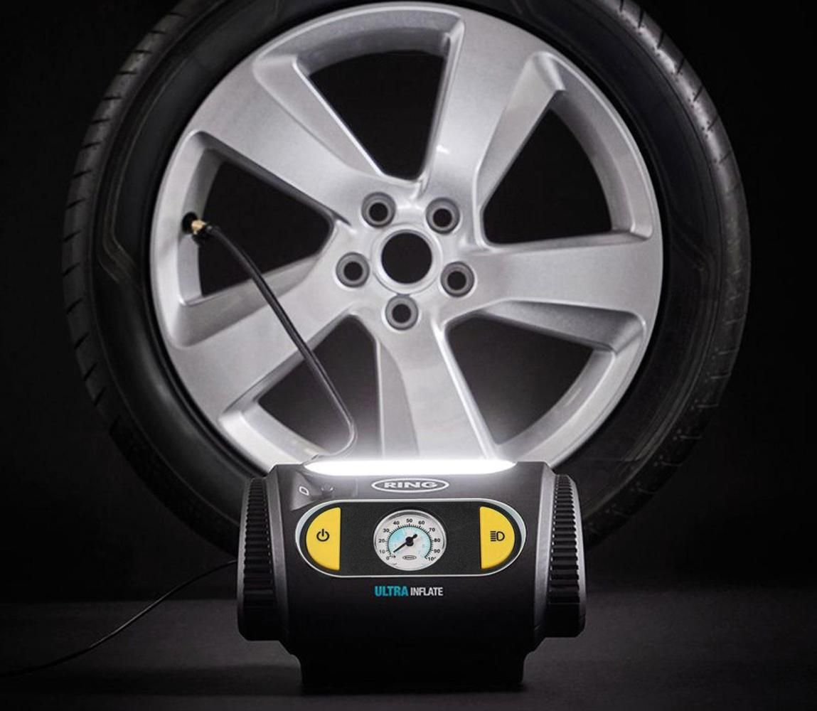 Ring Gonfia pneumatici portatile ricaricabile Go 10
