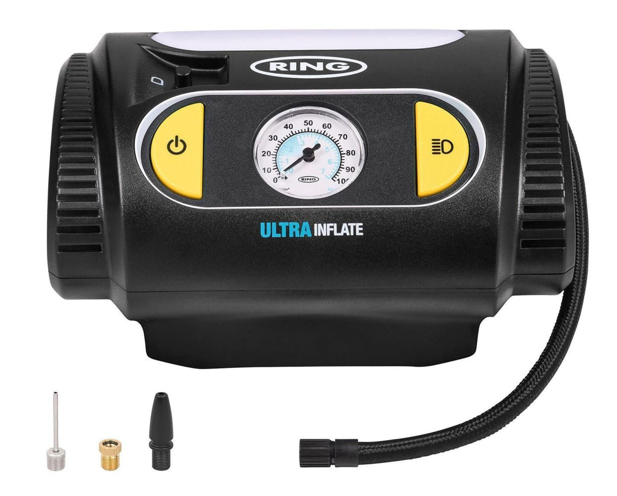 Ring Compressore analogico 12V con luce led UltraInflate 10