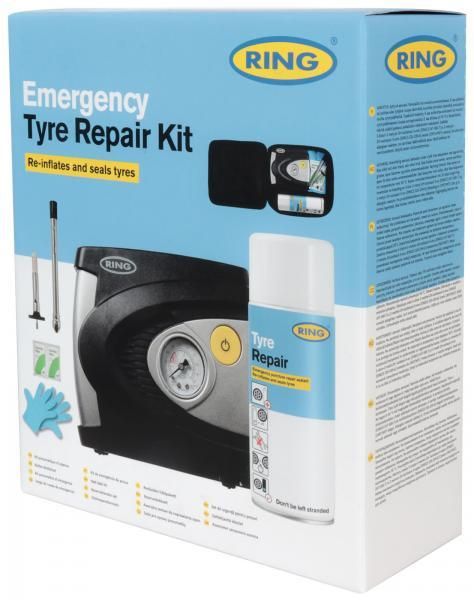Ring Kit emergenza ripara pneumatici