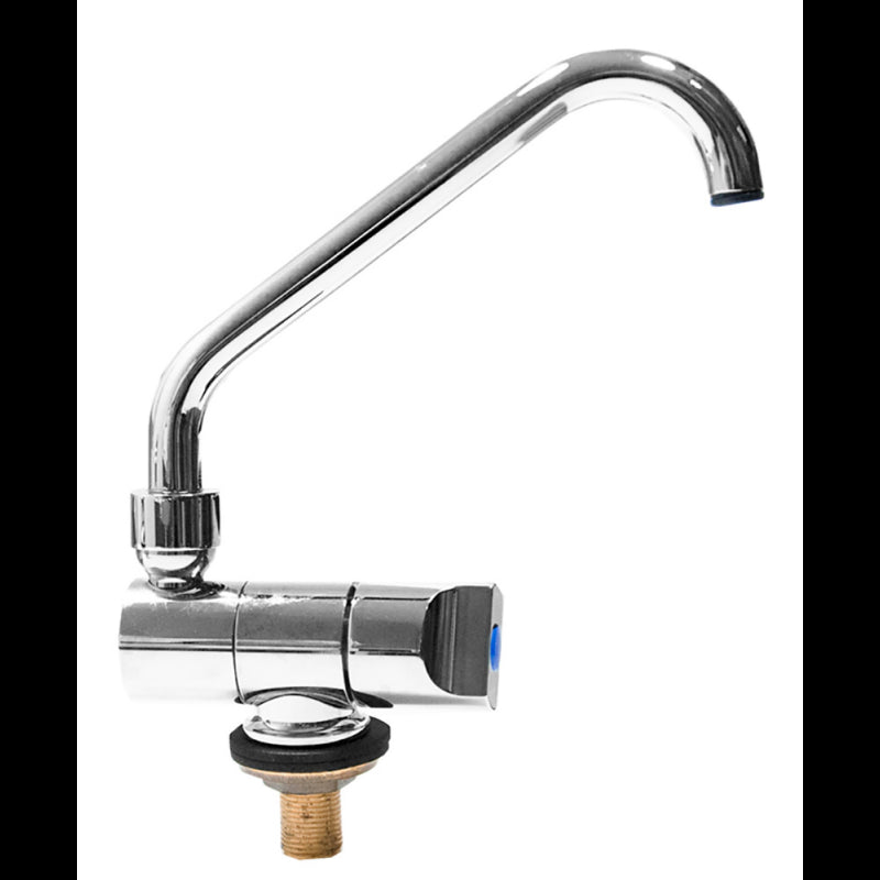 Elettrogas Aravon Chromed Brass Faucet, Folding and Swiveling 318
